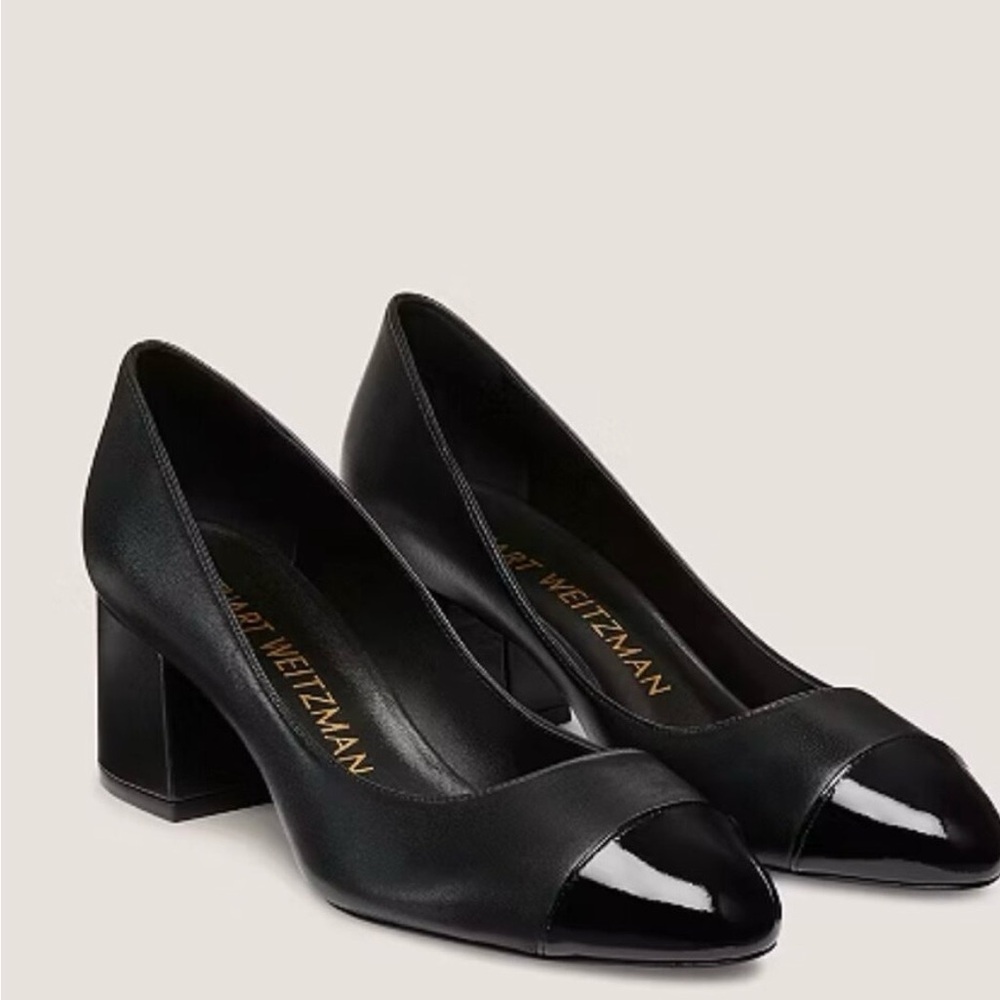 Stuart Weitzman Black Fareblock 60 9C NWT
